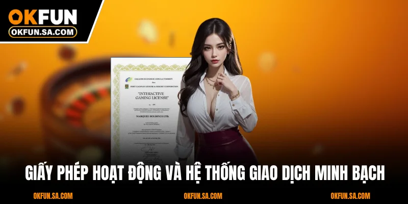 OKFUN Lừa Đảo Hay Sự Thật Về Uy Tín Của Nhà Cái Hàng Đầu 3 Giấy Phép Hoạt Động Và Hệ Thống Giao Dịch Minh Bạch
