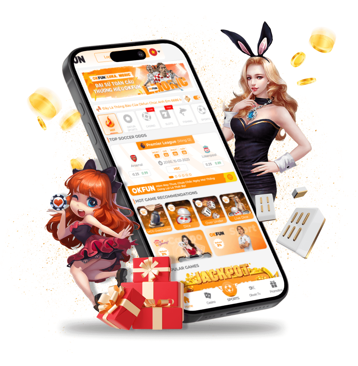 OKFUN 13 tải app okfun